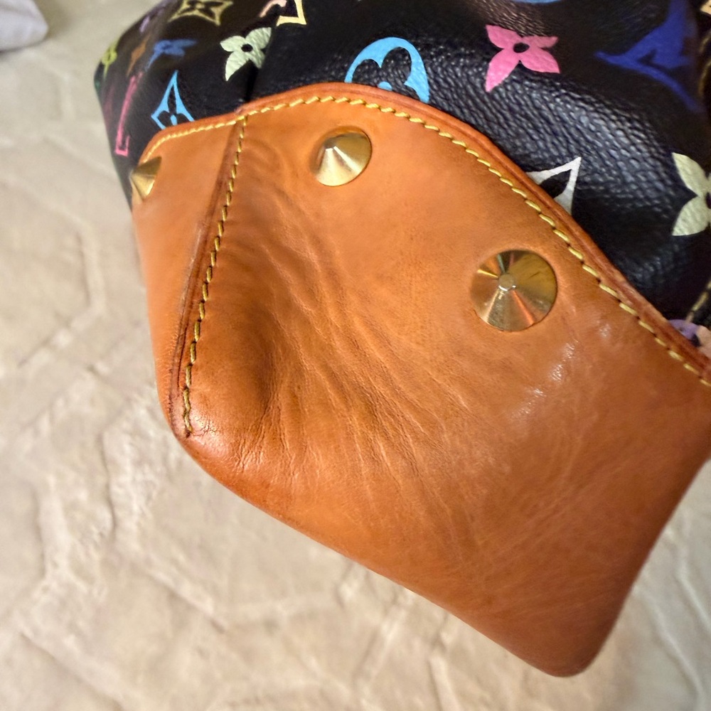 Louis Vuitton Murakami Multicolor Monogram Judy GM Bag - Picture 7 of 16
